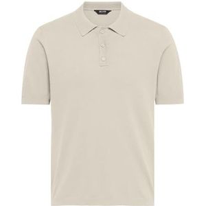 ONLY & SONS Men's Regular Fit Polo Shirt Plain Basic Business Shirt ONSWYLER, Colour:White, Size:S