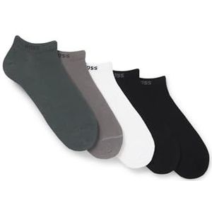 BOSS - Sneakersokken 5P AS Uni CC - Zwart - Set van 5 Paar