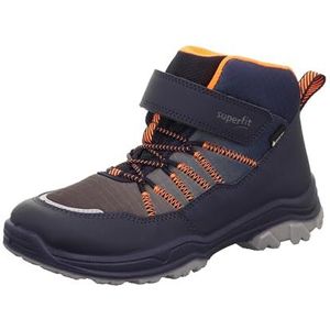 Superfit Jungen JUPITER warm gefütterte Gore-Tex Sneaker, BLAU/ORANGE 8000