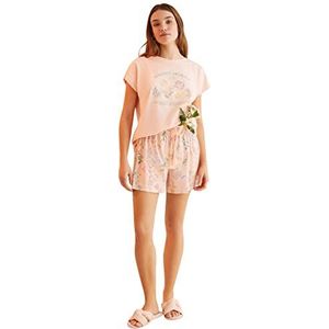 women'secret Pyjama-set voor dames, Oranje, XS