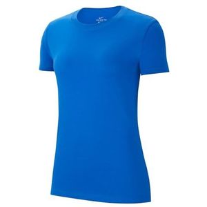 Nike Dames Short Sleeve Top W Nk Park20 Ss Tee, Koningsblauw/Wit, CZ0903-463, XS
