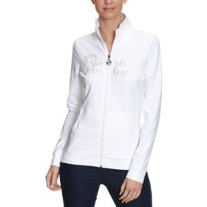 ESPRIT Sports Q68405 Sweatshirt voor dames, wit-tr-ce-14, 34/XS