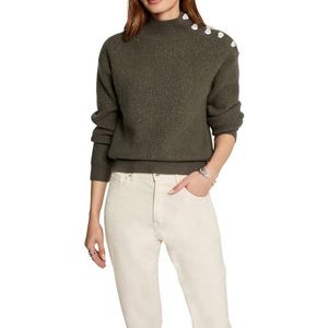 Morgan Grote judge trui, Kaki, XS