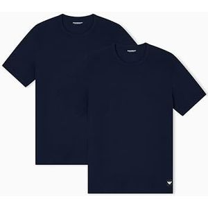 Emporio Armani - Essential Logolabel - T-shirt - 2 Eenheden - Korte Mouwen