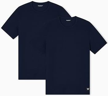 Emporio Armani - Essential Logolabel - T-shirt - 2 Eenheden - Korte Mouwen