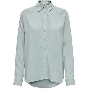 Onlsiesta Ls Linen Bl Shirt Pnt, abyss, XL