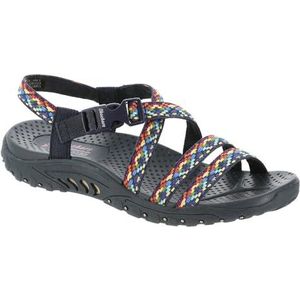 Skechers dames Reggae - Dream Weaver Sport Sandaal, marine Multi, 7