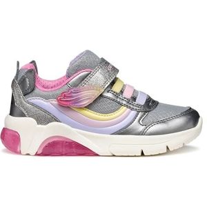 Geox - Fadinlight - Sneakers - Parelmoerachtig Leerachtig Materiaal - Meisjes