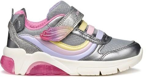 Geox - Fadinlight - Sneakers - Parelmoerachtig Leerachtig Materiaal - Meisjes