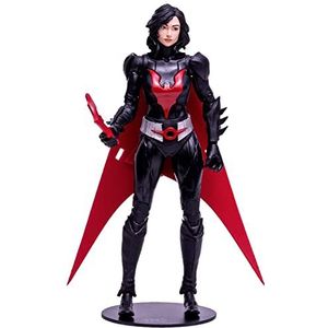 McFarlane Speelgoed, DC Multiverse Batwoman Unmasked 7 inch actiefiguur met 22 bewegende delen, verzamelobject DC Batman Beyond-figuur met unieke verzamelaarskaart - vanaf 12 jaar