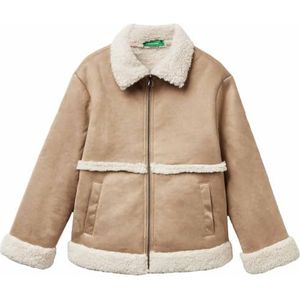 United Colors of Benetton Giubbino 2jlacn06v jas, beige, 170 cm meisjes