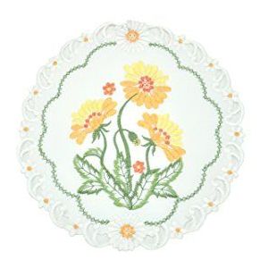 Bellanda placemats, polyester, wit, 30 x 30 x 0,5 cm