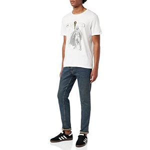 Marvel MEMOOKNTS008 T-shirt, wit, mt. M