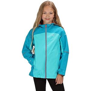 Regatta Hipoint Stretch Iv waterdichte en ademende mesh gevoerde capuchon outdoor jas voor kinderen