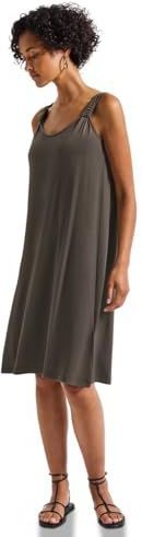 Street One - Jerseyjurk - Bruin - Dames - Knoopdetail