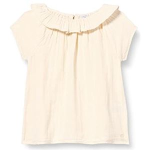 Petit Bateau Blouse voor meisjes, Beige, 10 Jaar