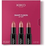 KIKO Milano - Smart Fusion Lip Set 03 - Lippenkit - 3 Glanzende Lippenstiften