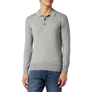 Schott NYC pullover heren, grijs, XL