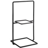 APS 33304 buffetstandaard PERFECTO SMALL, 2-traps metaal, zwart, 23 x 19 cm, hoogte 40,5 cm