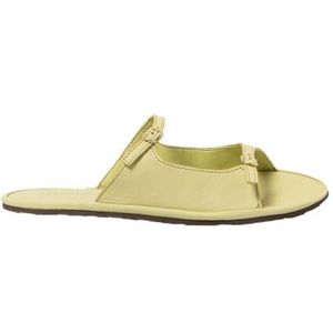 El Naturalista N5684 Bare sandalen, platte sandalen voor dames, Kalk, 36 EU breed