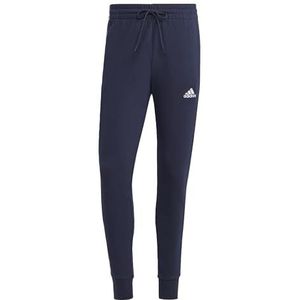 adidas, Essentials French Terry Tapered Cuff 3-Stripes, joggingbroek, legende inkt/wit, L, man