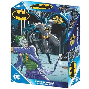 Prime 3D - Redstring-puzzel DC Comics Batman vs Joker 300 delen (3D-effect).