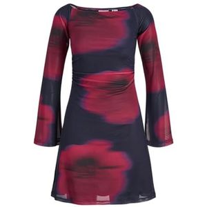JACK & JONES Jxmelia WVN Mesh Off Shoulder Dress, Maritieme blauw., XS