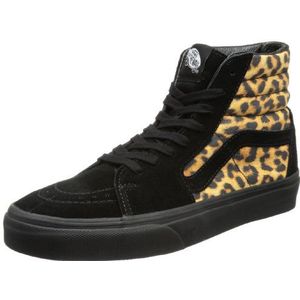 Vans U SK8-HI VTS975O Sneakers voor volwassenen, uniseks, zwart luipaard zwart, 44.5 EU