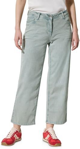 Jeans - Hoge Taille - Losse Pasvorm - Katoenmix - 5-Pocket-Stijl