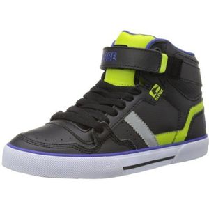 Globe Superfly-Vulcan GBSUPV Sneakers voor volwassenen, uniseks, Zwart Black Lime 10246, 40 EU