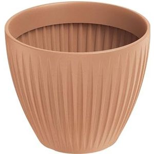 Bloempot Latia rond, Ø 30 x 25 cm, terracotta
