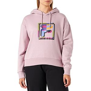 FILA Brissago Cropped Hoody voor dames, Mauve Shadows, maat XS