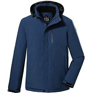 killtec heren Outdoorjack/functioneel jack met oprolbare capuchon KOW 68 MN JCKT, dark petrol, M, 38648-000
