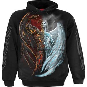 Spiral - Divided Soul - Hoody Zwart, Zwart, XXL