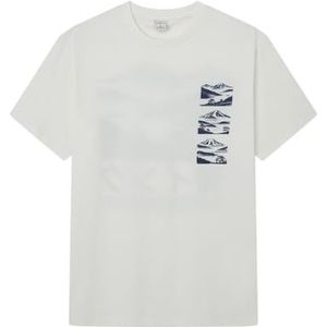 Springfield Heren T-shirt, ivoor, M