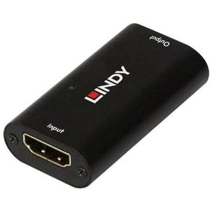 LINDY 40 m HDMI 2.0 18G Repeater - Zwart