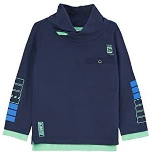 s.Oliver Junior Boy's T-shirt met lange mouwen, blauw, 92-98, blauw, 92/98 cm