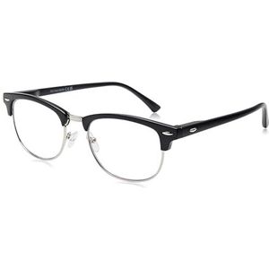 Betaview Clubmaster Fotochromic Leesbril 100% UV-bescherming voor dames en heren, 2-in-1 lenzen donker in zonlicht