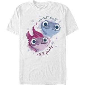 Disney Frozen 2 - Sweet Sassy Unisex Crew neck T-Shirt White XL