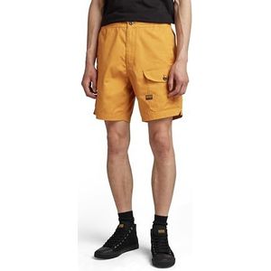 G-STAR RAW Men's Sport Trainer Shorts, Geel (Dull Yellow D384-1213), 33, geel (Dull Yellow D384-1213), 33W