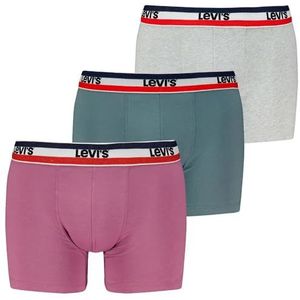 Levi's heren boxer ondergoed, roze, XL