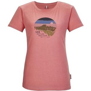 G.I.G.A. DX Dames t-shirt GS 104 WMN TSHRT, coral, 36, 40941-000