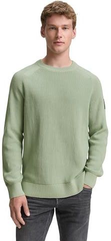 Tom Tailor Denim - Regular Fit - Gebreide Pullover - Katoen