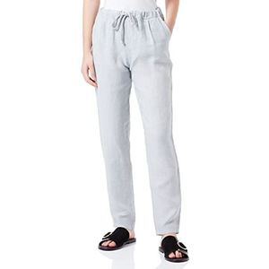 Bonamaison Dames Trlsc101453 Casual broek, lichtgrijs, 10 UK, Lichtgrijs, 36