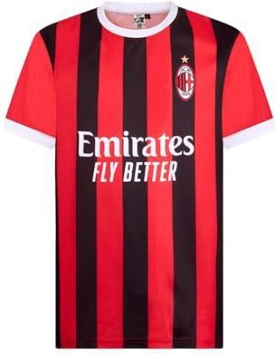 A.C. Milan - Seizoen 2024/25 - Voetbal T-shirt - Rood - Polyester