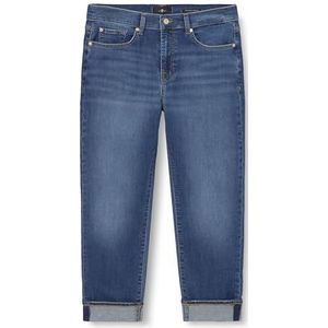 7 For All Mankind Relaxed Skinny Royalty, blauw (mid blue), 31W