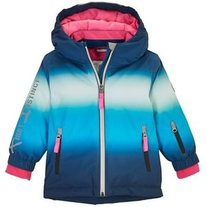 first instinct by killtec Kind Ski-jack/functioneel jack met capuchon en sneeuwvanger FISW 37 MNS SKI JCKT, hell stahlmint, 86/92, 42540-000