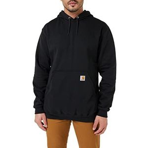 Carhartt Heren losse pasvorm middelzwaar sweatshirt, Zwart, XXL