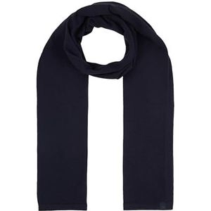 TOM TAILOR 1043448 sjaal, 13160-gebreid marineblauw melange, één maat, 13160 - Knitted Navy Melange, Eén Maat