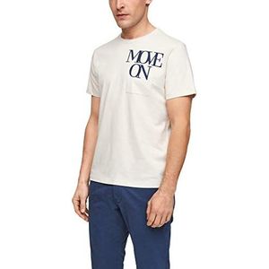 s.Oliver Heren T-shirt, crème, S